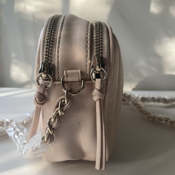 Mark And Graham The Quilted Crossbody Pink Leather Monogram LSH Bag Purse READ! - Picture 14 of 16